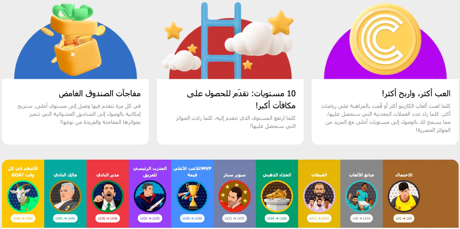 برنامج VIP ونادي الولاء الحصري
