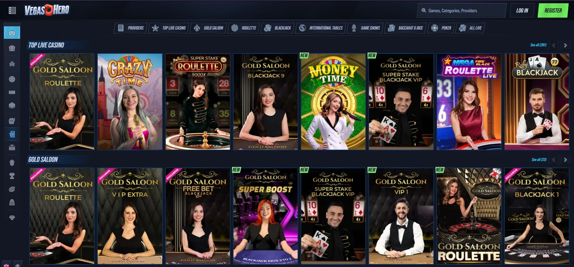 VegasHero Casino: مراجعة شاملة